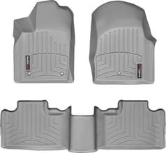 Коврики Weathertech Grey для Jeep Grand Cherokee (WK2) 2010-2012 (USA); Dodge Durango (mkIII) 2010-2012 (2 ряд - 3 места)(1-2 ряд)