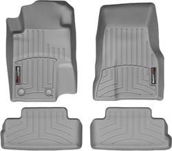 Коврики Weathertech Grey для Ford Mustang (mkV) 2010-2012 (2 круглых крепления)