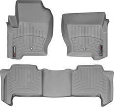 Коврики Weathertech Grey для Land Rover Range Rover Sport (mkI)(L320) 2008-2013 (2 крепежных крючка)