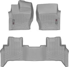 Коврики Weathertech Grey для Land Rover Discovery (mkV)(L462) 2017→ (1-2 ряд)