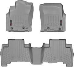 Коврики Weathertech Grey для Lexus GX (mkII) 2013-2023 / Land Cruiser Prado (J150) 2013-2023; Toyota 4Runner (mkV) 2013→ (4 крепления) - Фото 1