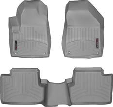 Коврики Weathertech Grey для Jeep Cherokee (KL) 2013-2015 (с возвышение перед местом под левую ногу)