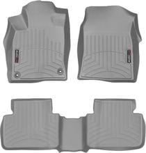 Коврики Weathertech Grey для Honda Civic (mkX) 2015-2022 (USA)(седан/хетчбек) - Фото 1