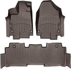 Коврики Weathertech Choco для Honda Odyssey (mkV)(RL6) 2017→ (1-2 ряд)