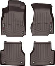 Коврики Weathertech Choco для Audi A6/S6/RS6 (mkV)(C8) 2018→ / A7/S7/RS7 (mkII) 2018→ (2 ряд с креплениями)