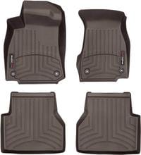 Коврики Weathertech Choco для Audi A6/S6/RS6 (mkV)(C8) 2018→ / A7/S7/RS7 (mkII) 2018→ (2 ряд без креплений)