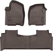 Коврики Weathertech Choco для Cadillac Escalade (mkV); Cherolet Suburban (mkXI) / Tahoe (mkV); GMC Yukon (mkV) 2020→ (1-2 ряд)