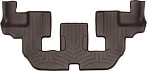 Коврики Weathertech Choco для Land Rover Discovery (mkIII)(L319) 2008-2010 / (mkIV)(L319) 2009-2016 (3 ряд) - Фото 1