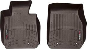 Коврики Weathertech Choco для BMW 1-series (F20; F21) 2011-2019 / 2-series (F22) 2014-2021 / 3-series (F30; F31; F34; F80)(задний привод) 2011-2020 (1 ряд)