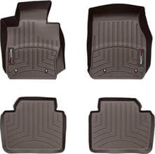 Килимки Weathertech Choco для BMW 3-series (F30; F31) 2011-2019 (повний привід)