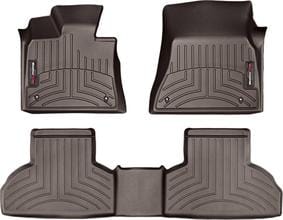 Коврики Weathertech Choco для BMW X5 (F15; F85) 2013-2018 / X6 (F16; F86) 2014-2019 (1-2 ряд)