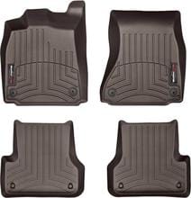 Килимки Weathertech Choco для Audi A6/S6/RS6 (mkIV)(C7) 2011-2018 / A7/S7/RS7 (mkI) 2010-2018