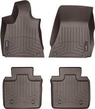 Килимки Weathertech Choco для Maserati Quattroporte (mkVI) 2016→ (задній привід)(2-х зонний клімат)