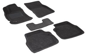 Тришарові килимки Sotra 3D Classic 8mm Grey для Subaru Forester (mkIII) 2008-2013