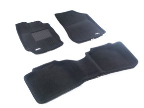 Трехслойные коврики Sotra 3D Premium 12mm Black для Toyota Venza (mkI) 2008-2017