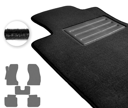 Текстильные коврики Pro-Eco Dark Grey для Subaru Impreza (mkIV) 2011-2016