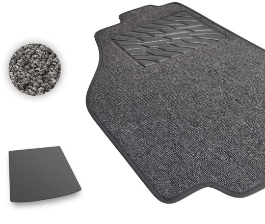 Текстильные коврики Pro-Eco Graphite для Seat Exeo (mkI)(универсал)(багажник) 2008-2013