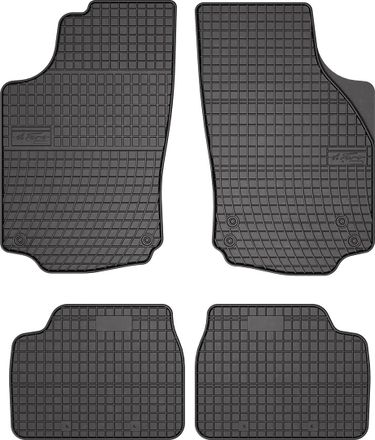 Резиновые коврики Frogum El Toro для Opel Corsa (mkIII)(C) 2000-2007 (1-2 ряд)