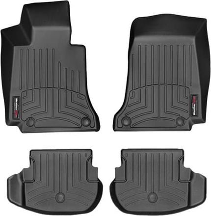 Коврики Weathertech Black для Mercedes-Benz E-Class (C238; A238) 2017-2023 (купе/кабрио)