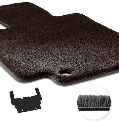 Двухслойные коврики Sotra Magnum Black для Renault Logan (mkI)(универсал) 2007-2012; Dacia Logan (mkI)(универсал) 2007-2012 (3 ряд)