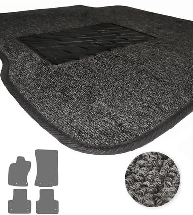 Текстильные коврики Pro-Eco Graphite для Jaguar XJ (X351)(полный привод) 2010-2019