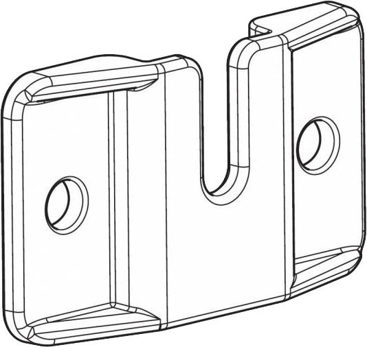 Крепеж на стену 52428 (SkiClick) - Фото 1