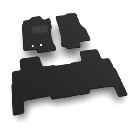 Двухслойные коврики Sotra Premium Black для Ford Expedition (mkIII) / Expedition EL (mkIII)(1-2 ряд) 2011-2017