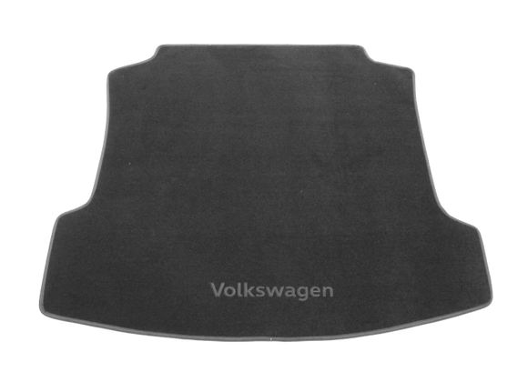 Двухслойные коврики Sotra Classic Grey для Volkswagen Polo (mkV)(седан)(багажник) 2010-2022