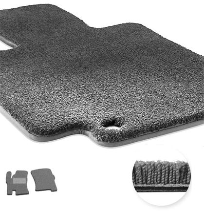 Двухслойные коврики Sotra Magnum Grey для SsangYong Rodius (mkI)(1 ряд) 2004-2013