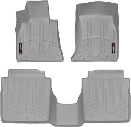 Коврики Weathertech Grey для Genesis G90 (mkI) 2015-2022 (полный привод)