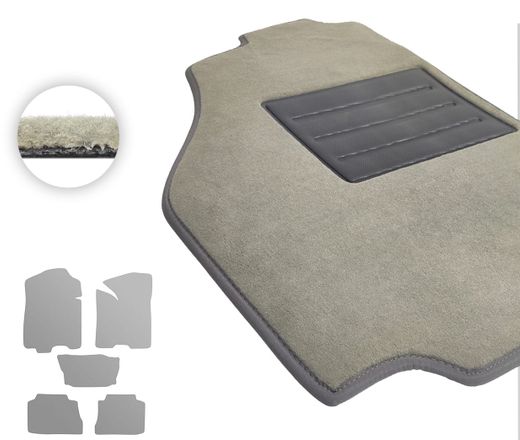 Текстильные коврики Pro-Eco Beige для Hummer H2 (mkI) 2002-2009