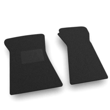 Двухслойные коврики Sotra Premium Black для Москвич (2717)(1 ряд) 1997-2005