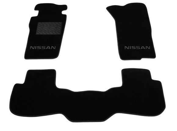 Двухслойные коврики Sotra Classic Black для Nissan Patrol (mkIV)(Y60)(3-дв.) 1990-1997