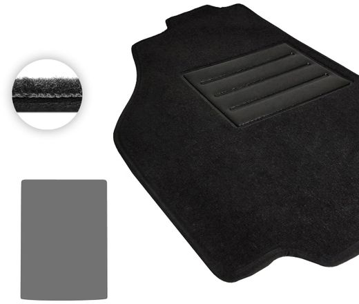 Текстильные коврики Pro-Eco Black для BMW i7 (G70)(багажник) 2022→