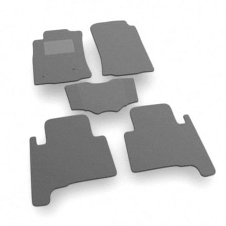 Двухслойные коврики Sotra Premium Grey для Toyota Tacoma (mkII)(double cab) 2005-2007