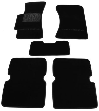 Двухслойные коврики Sotra Classic Black для Subaru Impreza (mkII) 2000-2007