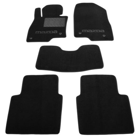 Двухслойные коврики Sotra Premium Graphite для Mazda 6 (mkIII)(седан) 2012-2023
