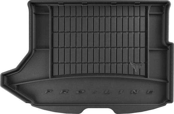 Резиновый коврик в багажник Frogum Pro-Line для Dodge Caliber (mkI) 2006-2011 (с запаской)(багажник)