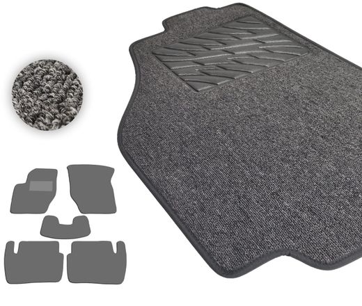 Текстильные коврики Pro-Eco Graphite для Peugeot 307 (mkI) 2001-2008