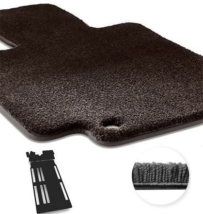 Двухслойные коврики Sotra Magnum Black для Citroen SpaceTourer (mkI) / Peugeot Traveller (mkI)(2-3 ряд + багажник) 2016→