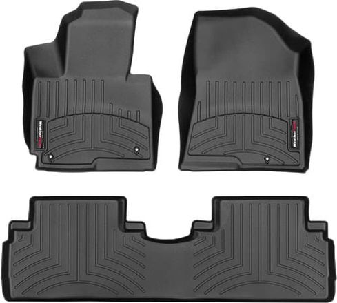 Коврики Weathertech Black для Kia Carens (mkIII) 2013-2019