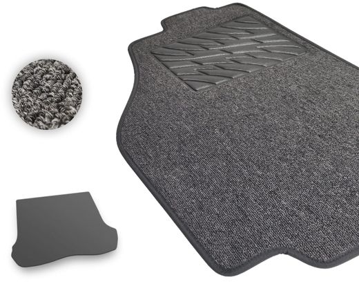 Текстильные коврики Pro-Eco Graphite для Jeep Grand Cherokee (mkIII)(WK)(багажник) 2005-2010