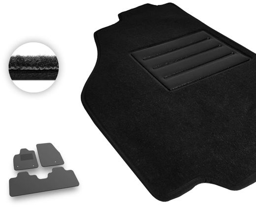 Текстильные коврики Pro-Eco Black для Ford Mustang Mach-E (mkI) 2021→