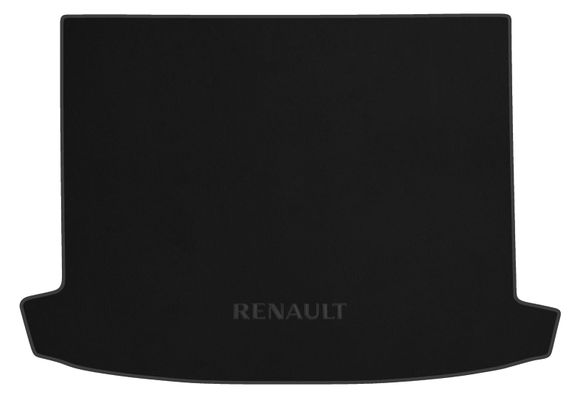 Двухслойные коврики Sotra Premium Graphite для Renault Clio (mkIV)(универсал)(багажник) 2012-2019