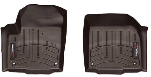 Коврики Weathertech Choco для Land Rover Range Rover Evoque (mkI)(L538) 2011-2013 (4 крепления)(1 ряд)