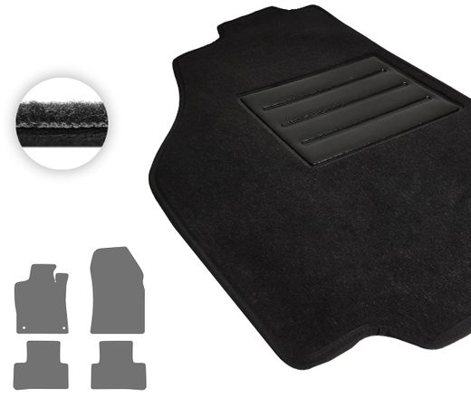 Текстильные коврики Pro-Eco Black для DS 4 (mkII) 2021→