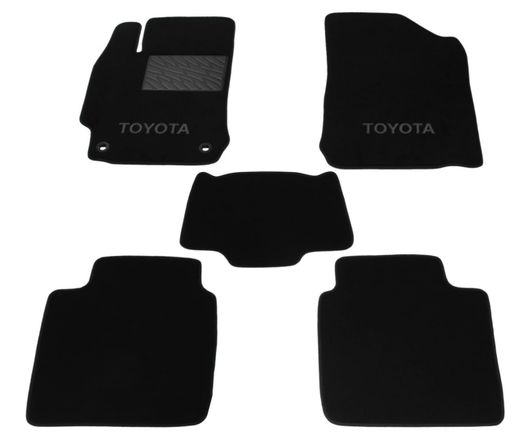 Двухслойные коврики Sotra Classic Black для Toyota Camry (mkVII)(XV50) 2011-2017
