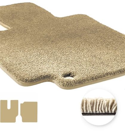 Двухслойные коврики Sotra Magnum Beige для MAN F2000 (F90) 1994-2001 (широкая кабина)