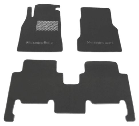 Двухслойные коврики Sotra Premium Grey для Mercedes-Benz A-Class (W168) 1998-2004