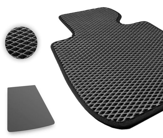Eva коврики Pro-Eco Black для BMW 7-series (G11; G12)(без запаски)(багажник) 2015-2022
